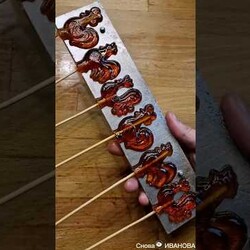 Сладости из моего ДЕТСТВА леденец петушок