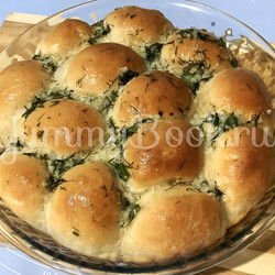 Пампушки с чесночным соусом - простой и вкусный рецепт с пошаговыми фото
