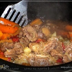 Дымляма из баранины... (Дома на плите, но в казане), пошаговый рецепт на 147002 ккал, фото, ингредиенты - Иваныч