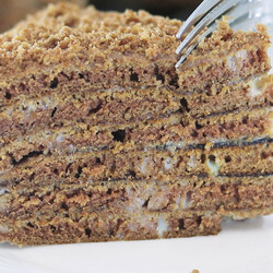 Шоколадный торт на сковороде. Очень нежный. Торт без духовки и миксера | Кулинарка | Пульс Mail.ru