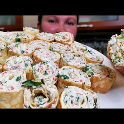 Никогда не ели такой вкусной закуски! Невозможно устоять. / Рецепт от @Галина Кухня