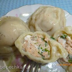 Пельмени рыбные нежные
