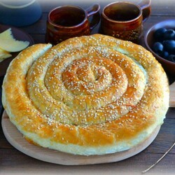 СЛОЕНЫЙ ПИРОГ по деревенски