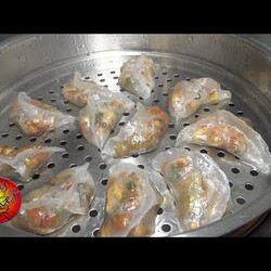 ПРОЗРАЧНЫЕ КАК СТЕКЛО КИТАЙСКИЕ ПЕЛЬМЕНИ  ДИМ САМ