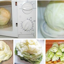 Голубцы в микроволновке