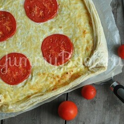 Сырный пирог или большой Хачапури - простой и вкусный рецепт с пошаговыми фото