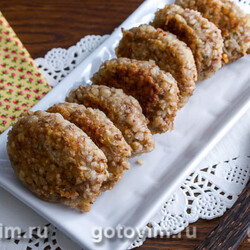 Котлеты из гречки и картофеля. Рецепт с фото