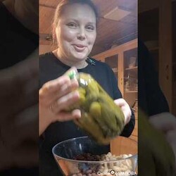 Постный салат за 5 минут