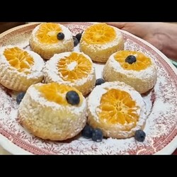 Десерт МАНДАРИНКИ  за 5 минут