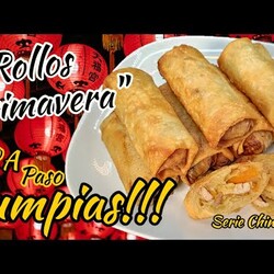 Como Hacer Rollitos Primavera Lumpias Rollos Primavera Receta Facil