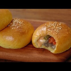 Как по-другому приготовить чизбургер :: Чизбургер Биг Мак :: Он пушистый и вкусный