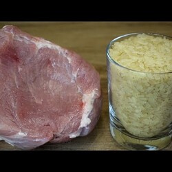 Вместо надоевшего ПЛОВА. Так мало кто готовит, а зря! Ужин на скорую руку!