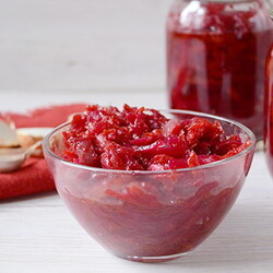 Заправка для борща на зиму со свеклой в банке - пошаговый рецепт с фото