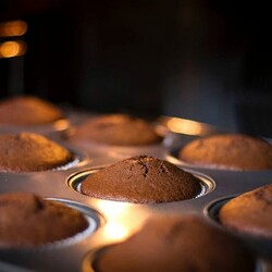 шоколадные маффины - всего 5 минут и вкуснейшие кексы готовы