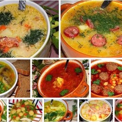 Пoдбopкa пеpвых блюд