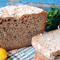 Как приготовить Хлеб с семенами льна и овсяными хлопьями