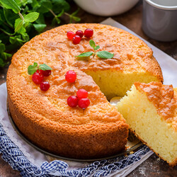 Манник на сметане в духовке - классический рецепт с пошаговыми фото