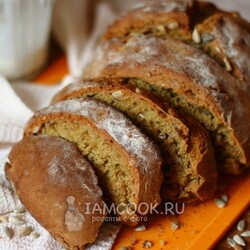 Ржаной хлеб на кефире без дрожжей — рецепт с фото