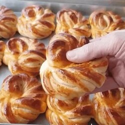 Из 1 яйца полный противень "улиток": по выходным радую семью вкусными булочками