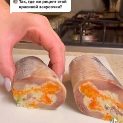 Закусочный Рулет из сельди
