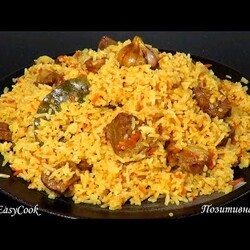 Очень рассыпчатый плов за 30 минут, как приготовить плов, вкусный быстрый плов дома не: по Узбекский