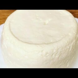 «АДЫГЕЙСКИЙ СЫР «готовим дома из магазинного молока с кефиром.Всего два ингредиента!!!