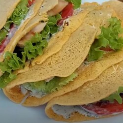 Блины без грамма муки - чечевица и одно яйцо! Можно как соленые, так и сладкие