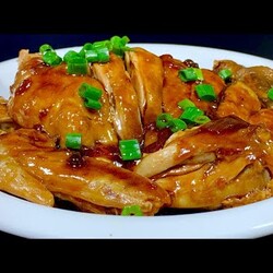 廣東人的懶人版「豉油雞」家常做法，肉質鮮嫩，光澤鮮艷，美味 【阿朝哥美食】#豉油雞 #雞料理 #雞做法