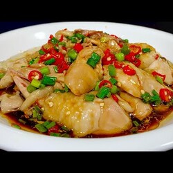 Куриная ножка с зеленым луком такая ароматная, свежая и нежная, шаги просты и легки в освоении