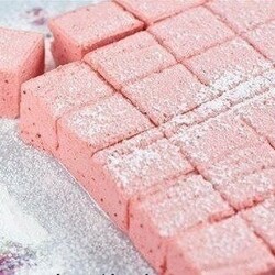 Клубничный рахат-лyкум