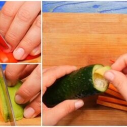 Нетривиальная подача обычных огурцов: оригинально, просто и вкусно