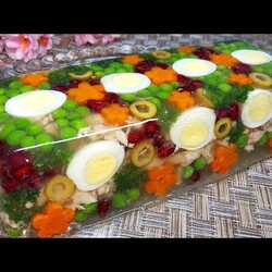 Вместо ХОЛОДЦА! Нереально Вкусная Закуска на Праздничный стол. Дешево и просто. Съедается Первым!