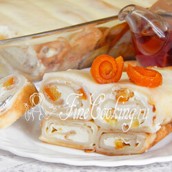 Блинчики с творогом