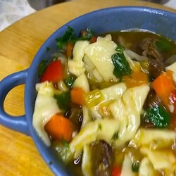 Мампар - Восточный суп с клёцками