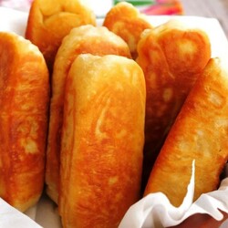 Домашние пирожки с картошкой. На кефире: очень мягкое тесто