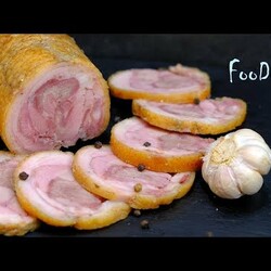 Ветчина из свиной рульки – Какая же она ВКУСНАЯ и ароматная! Простой рецепт