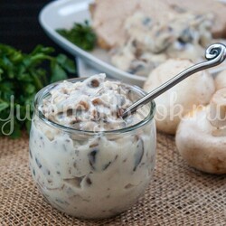 Грибной соус - простой и вкусный рецепт с пошаговыми фото