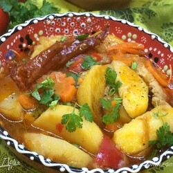 Жаркоп, пошаговый рецепт на 1977 ккал, фото, ингредиенты - Галина