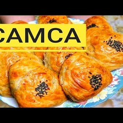 Самса. Самая слоёная узбекская самса. Безумно вкусно!