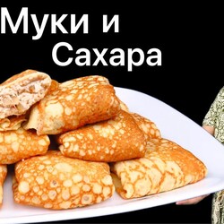 БЛИНЫ БЕЗ МУКИ и САХАРА, тонкие блины для диабетиков, для кето диеты и похудения Люда Изи Кук