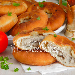 Беляши домашние на сковороде