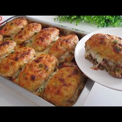 PATATES HIC BU KADAR LEZZETLI OLMAMISTI: PATATESLI KÖFTE. LEZZET BOMBASI. BAĞIMLILIK YAPAR. ANAYEMEK