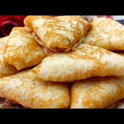 ТАК БЛИНЫ ГОТОВИТ ТОЛЬКО МОЙ БРАТИК! ЭТО  ЛУЧШИЕ БЛИНЫ КОТОРЫЕ Я ПРОБОВАЛА! AZIZA GOTOVIT