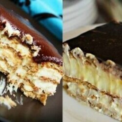 ВКУСНЮЩИЙ ТОРТ-ЭКЛЕР БЕЗ ВЫПЕЧКИ: ЭТОТ ДЕСЕРТ ВСКРУЖИТ ГОЛОВУ ЛЮБОМУ СЛАДКОЕЖКЕ!