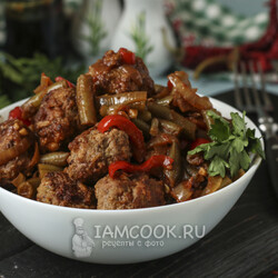 Мясо в кисло-сладком соусе - рецепты с фото