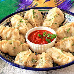 Уйгурские манты — рецепт с фото