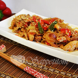 Лапша Вок с курицей