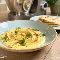 Как приготовить Восточный хумус с домашней питой