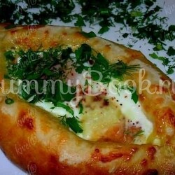 Аджарские хачапури Лодочка - простой и вкусный рецепт с пошаговыми фото