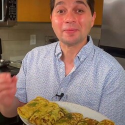 Рецепт блинов на молоке от Вани